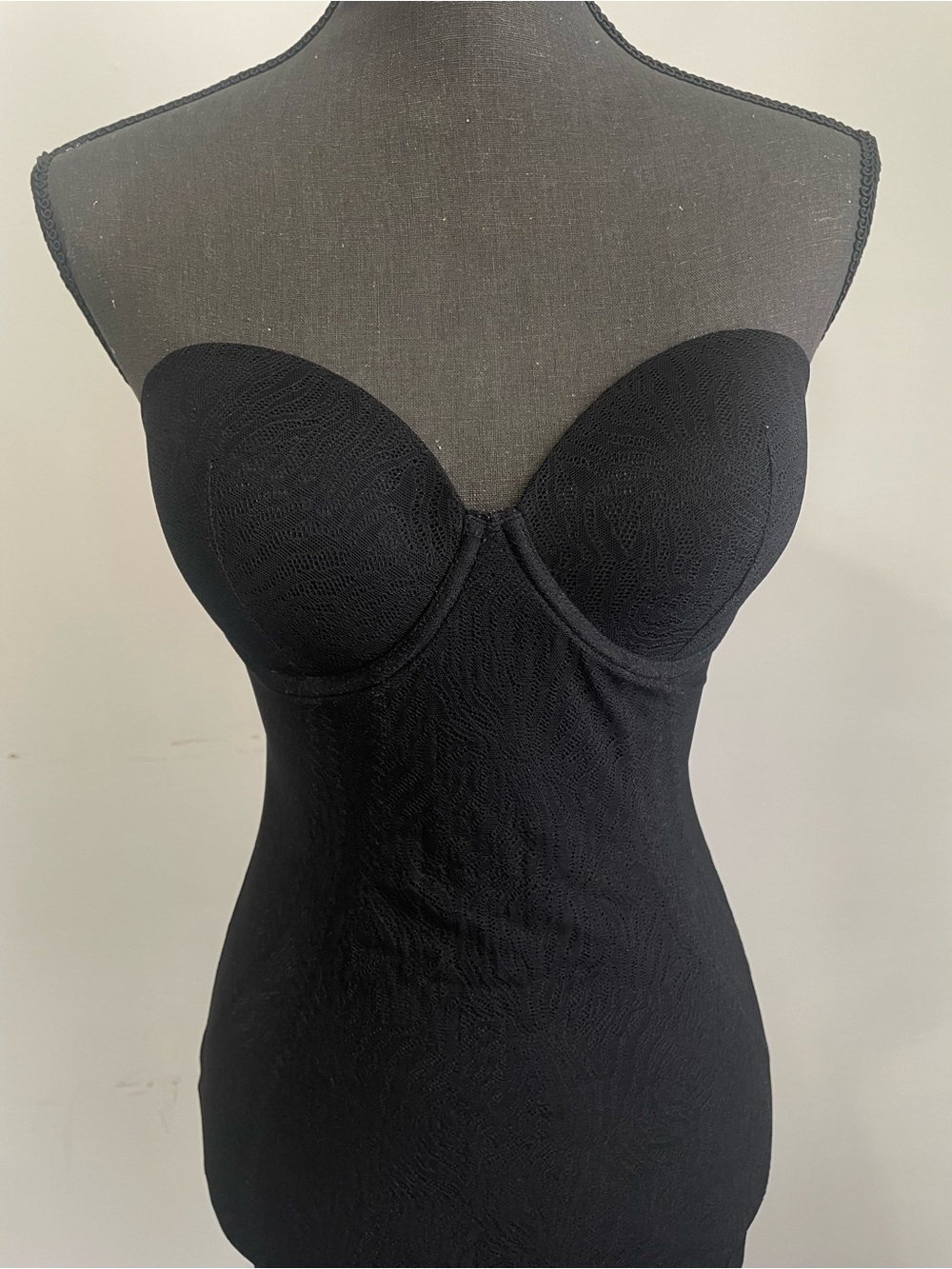 NEXT Nylon blend Shapewear/Bodycon See-Through Black Dress 34D size 6